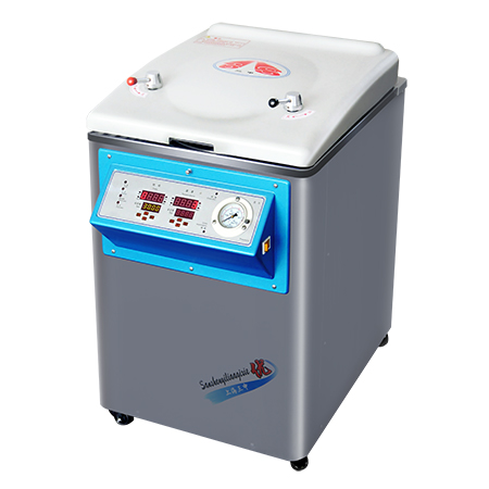 上海三申YM50FGN立式電熱蒸汽滅菌器高壓滅菌鍋（干燥內排）50L